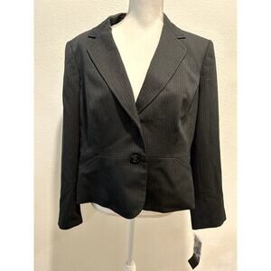Le Suit Women's Petite Jacket Blazer Lightweight Size 16P Black New B59